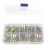 100pcs Dental Prophy Brushes Polishing Polisher Rubber Cup Disposable Latch Type Colorful Buff Nylon Bristles Brush