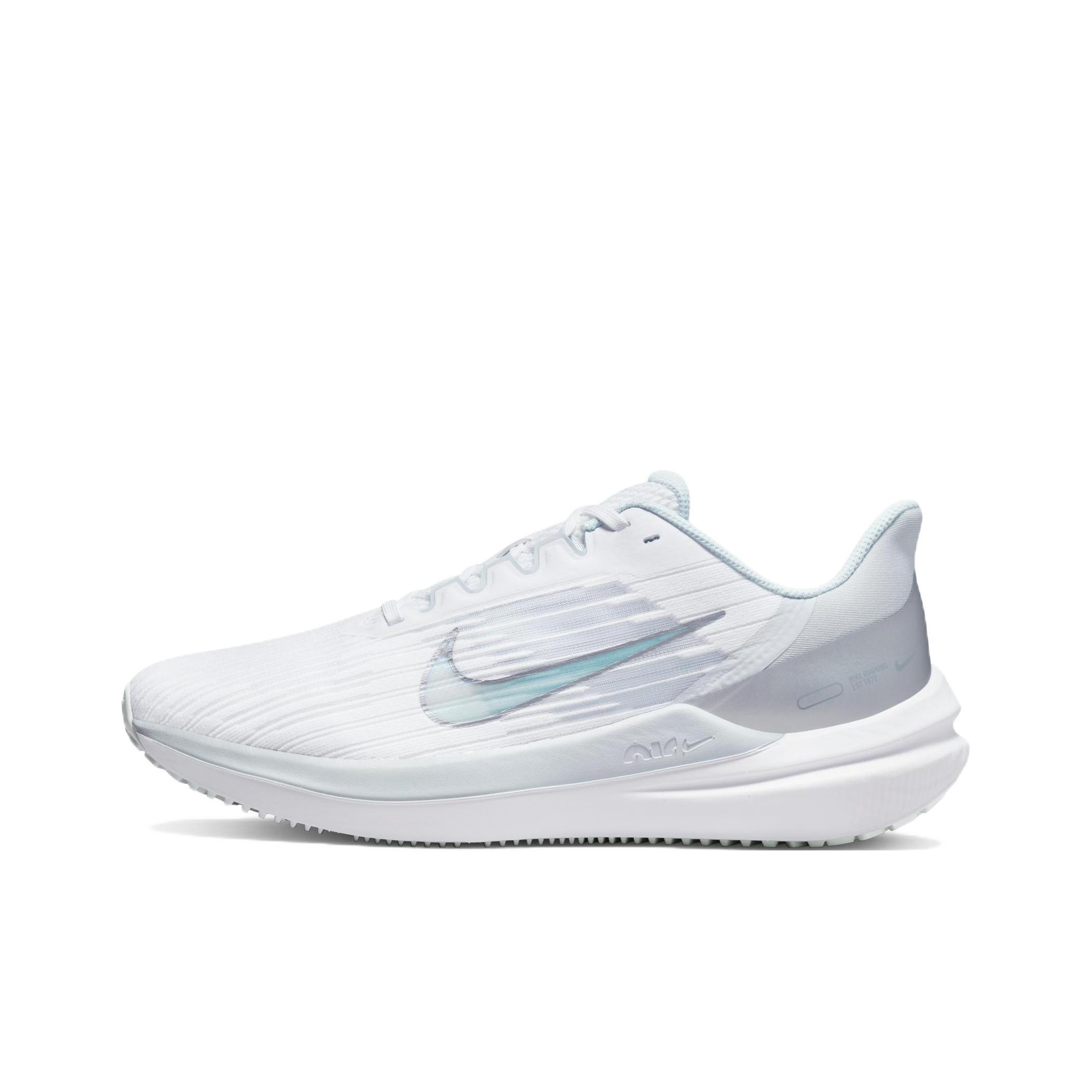 

кроссовки Nike Air Winflo 9 White Metallic Silver (Women s) DD8686-100