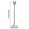 Stainless Steel Name Card Holder Stable Base Menu Standing Table Number Holder  Table Accessories