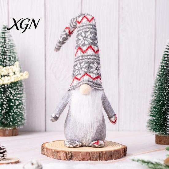 Christmas Decorations for Home Gnome Decoration, Plush Tomte Swedish Figurine, Soft Scandinavian Gift Boxed Holiday Decoration Dwarf Doll Home,