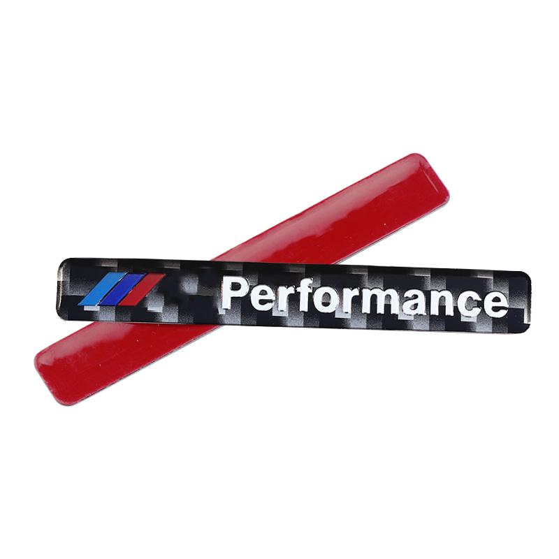 Aluminum Performance Motorsport Decorative Emblem Badge For BMW X1 X3 X5 X7 F30 E34 E36 E87 E39 F10 F01 F11 F20 E60 E46 E91 E92 ud2
