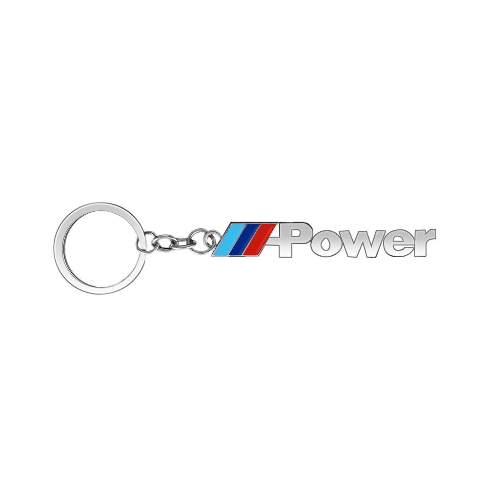 BUBH4 Car Metal Key Holder Keychain Pendant Keyrings Decor Accessories For BMW M M3 M4 M5 X1 X2 X5 Performance F30 E28 E36 E39 E46 E91