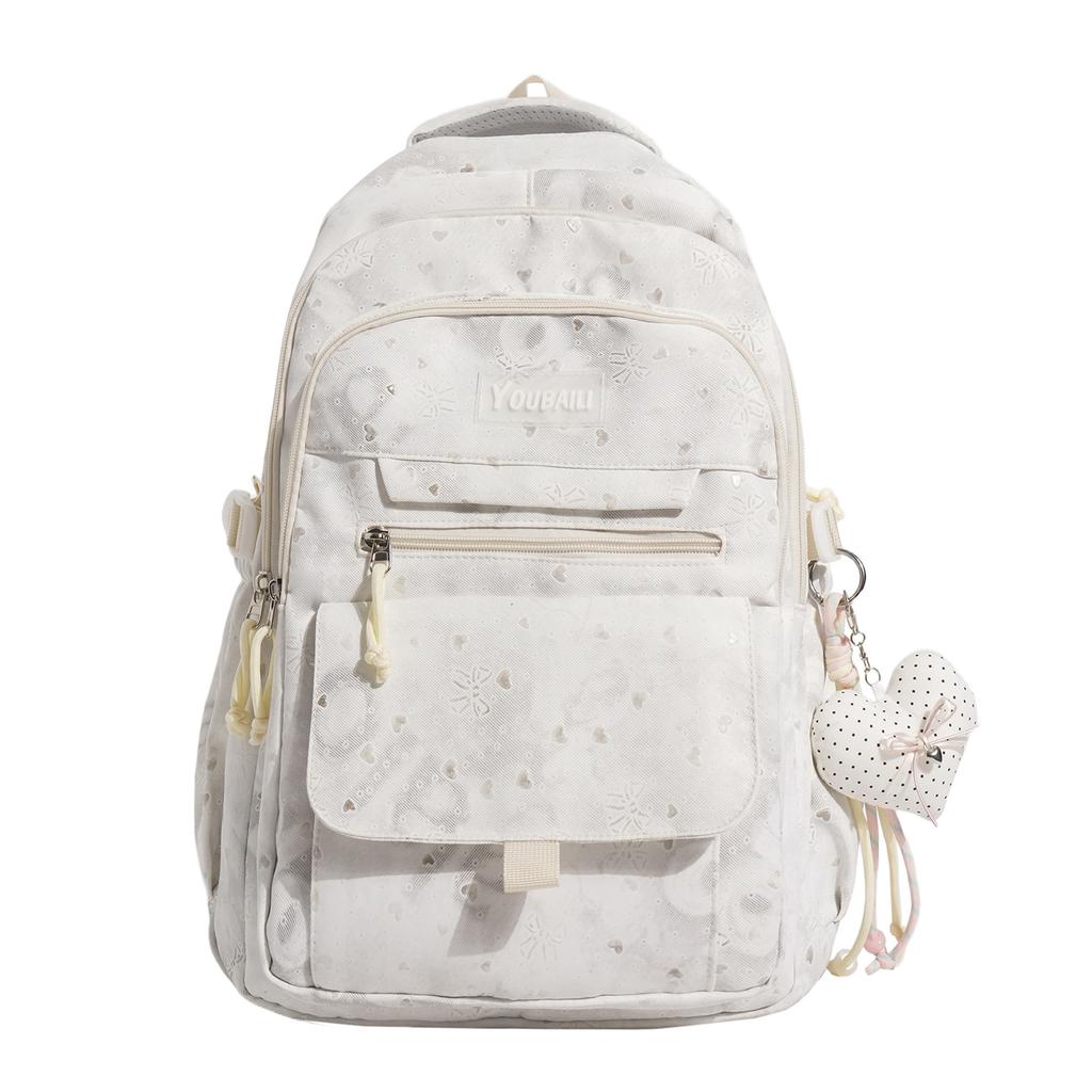 Schoolbag wholesale junior high school students large capacity 1011 new backpack female students high value backpack leisure commuter schoolbag