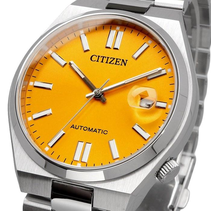 Citizen TSUYOSA Automatic Men's Watch NJ0150-81Z Sapphire Glass Yellow Silver
