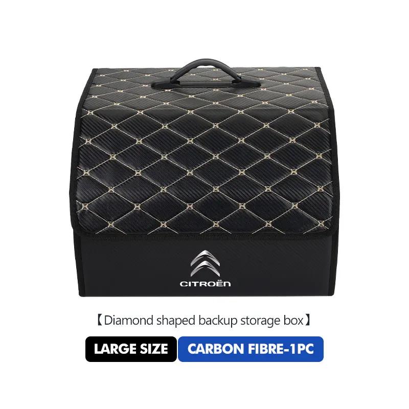 

Car Trunk Organizer Box Large Capacity Multiuse Emergency Tool For Citroen C4 C3 C5 C1 C2 C6 VTS C4L DS3 DS4 DS5 Grand Berlingo