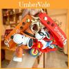 Adorable Llavero de Snoopy Elegante Llavero de Dibujos Animados Para Accesorios de Coche y Bolso