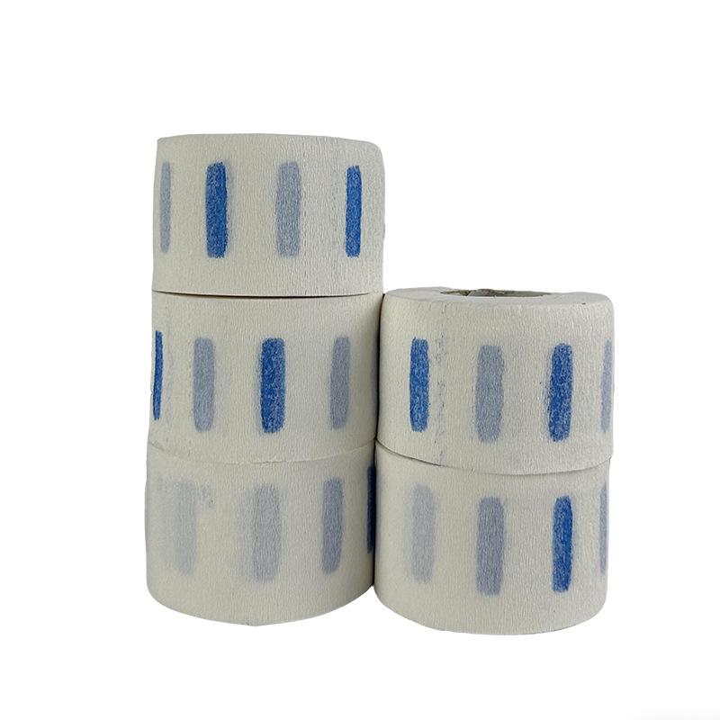 Disposable Hair Cutting Cape with Paper Neck Protector for Salons