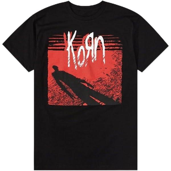 New Arrival Korn Rock Band Short Sleeved Round Neck Y2k Tshirt Men Clothing New in Top  Tees Mens TShirt Camisetas  2026 New 2XL