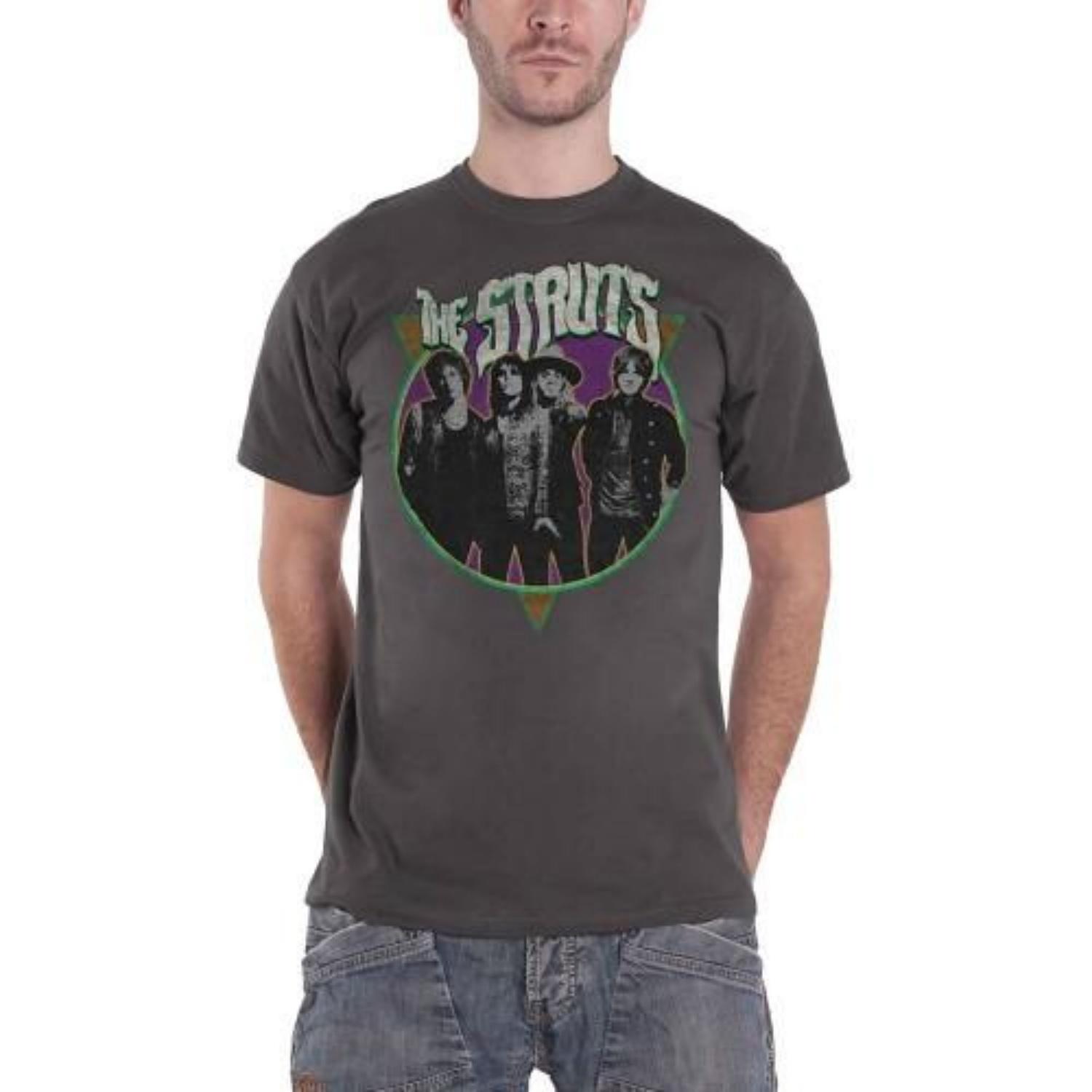 The Struts Unisex Adult Standing Heather T-Shirt S чёрный