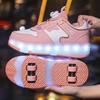 Yimai Flashing Roller Shoes for Kids