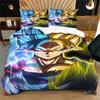 Japanese Anime Dragon Ball Bedding Set Goku Duvet Cover Comforter Bedclothes Single Twin Full Queen Size 3D Kids Adult Boys Gift