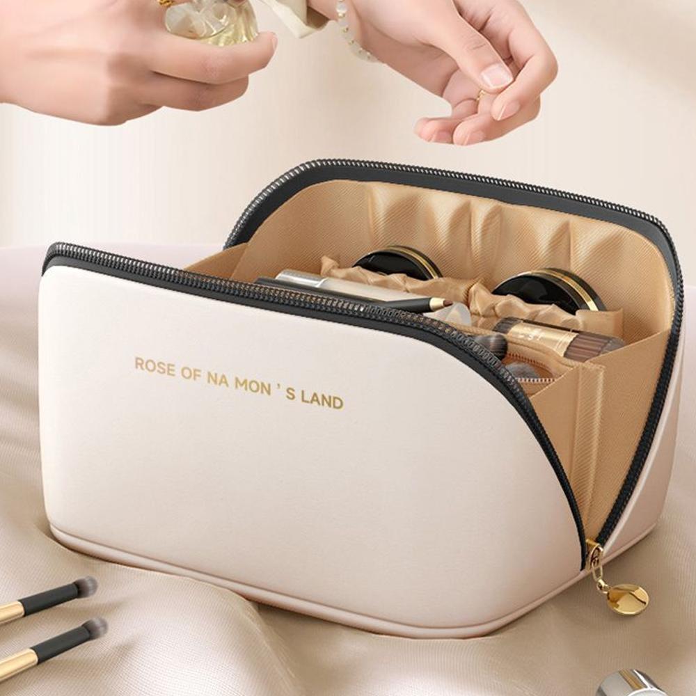 

Women Pillow Cosmetic Bag for Traveling Makeup Organizer Female Toiletry Kit Zipper Bag Make Up Case Storage Pouch Compartment