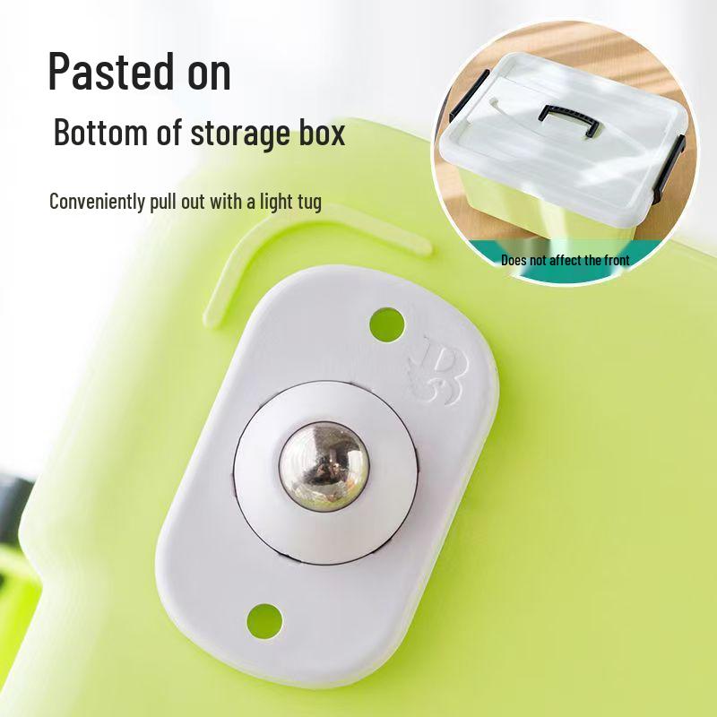 Universal Silent Rolling Caster Wheels - No-Drill Furniture Movers