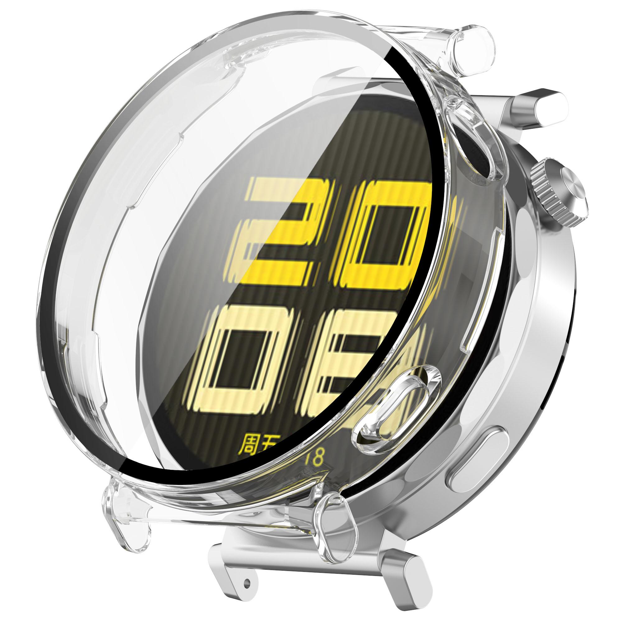 

Защитный чехол+пленка для Huawei Watch GT5 41 мм, полноэкранный защитный бампер для Huawei GT 5, защитные аксессуары 41mm прозрачный