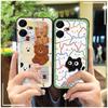 Shockproof TPU Phone Case For Tecno Pova Neo3/LH6N Phone Pouch Full Wrap Back Cover Cartoon Anti-dust Waterproof Durable