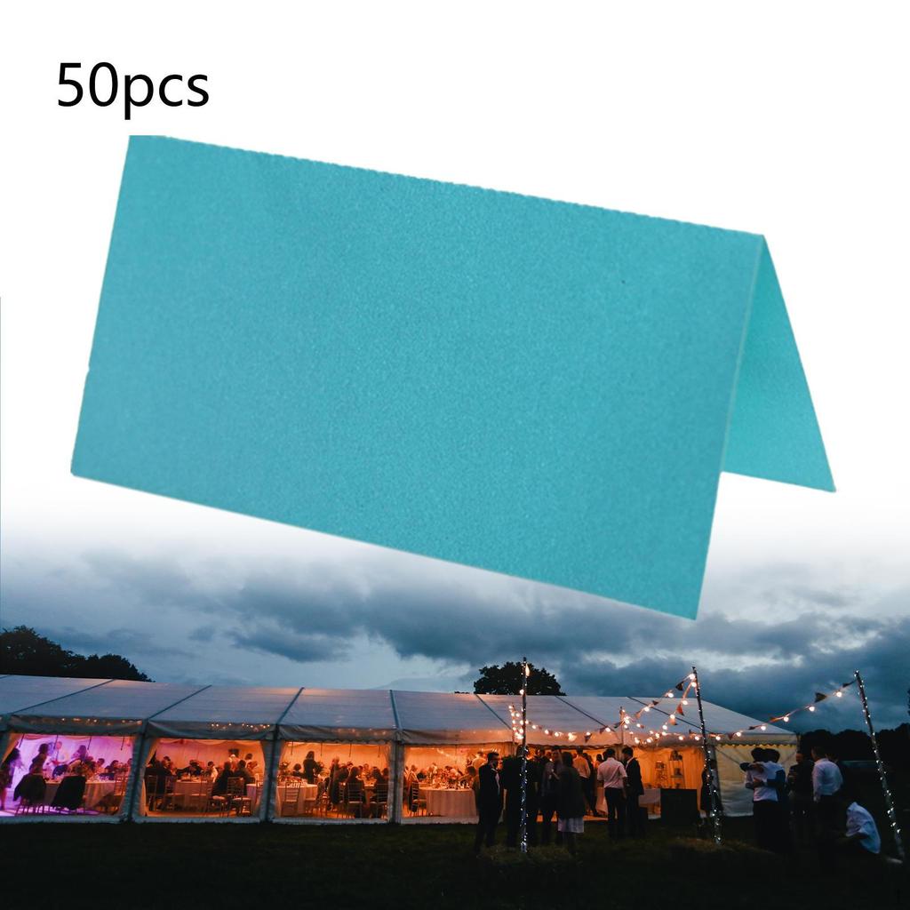 50 Wedding Place Cards Table Number Blank Greeting Elegant Dinner Invitation for Banquet