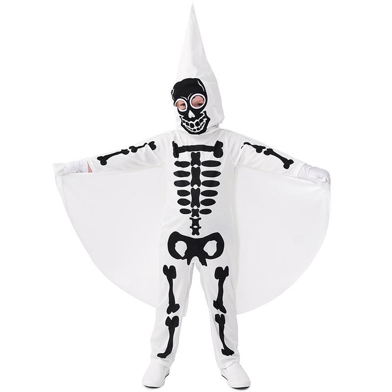 Halloween Costume For Kids Unique Skull Cosplay Outfit For Parties And Performances