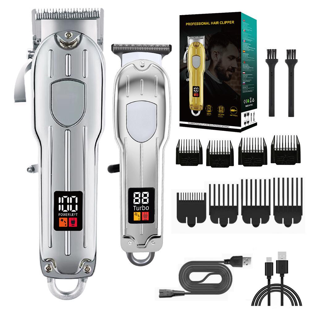 Electric Hair Clipper & Trimmer with Engraving Capability for Bald Heads