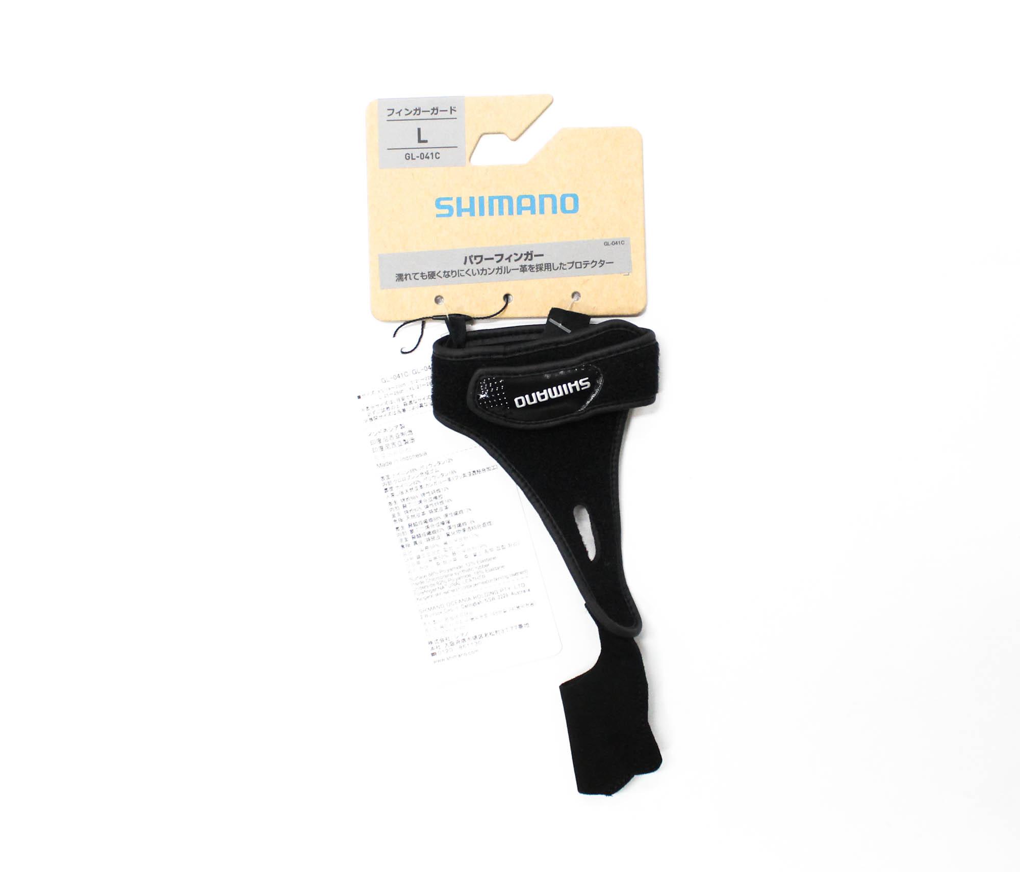 

Shimano GL-041C Защита указательного пальца, размер L, черная 936851
