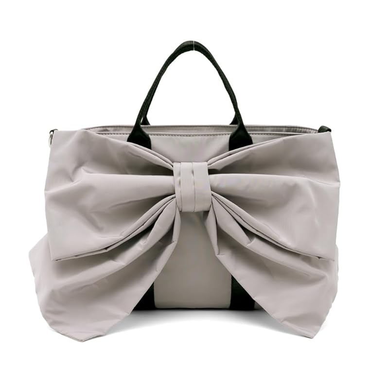 

[VITAFELICE] Vita Felice nylon 2way ribbon tote bag ladies ubb-sp-0393 (gray)