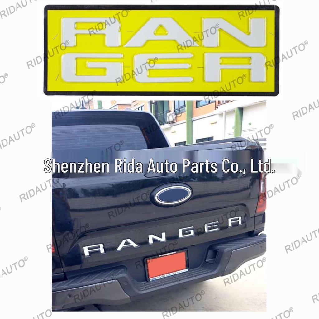 Ford RANGER T9 2022+ Zadní dveře 3D Nápis Emblém Logo