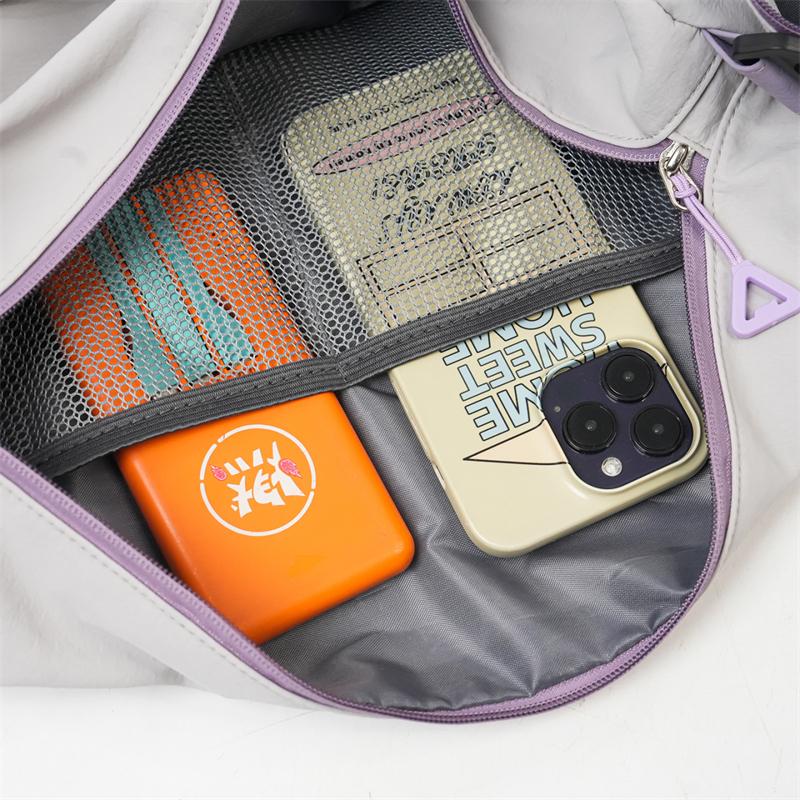 Sports Travel Bag Luggage Bag Large Capacity Yoga Bag Storage Fitness Bag Shoulder Crossbody Bag
