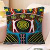 Australian Aboriginal Art Personalized Pillow Dust Cover Bedroom Kids Party Decoration Pillowcase Birthday Children Gift