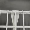 4lots Epoxy Coated Shelf Support Brackets Reinforced Stainless Steel Brackets for Wire Shelving Secure Mounting
