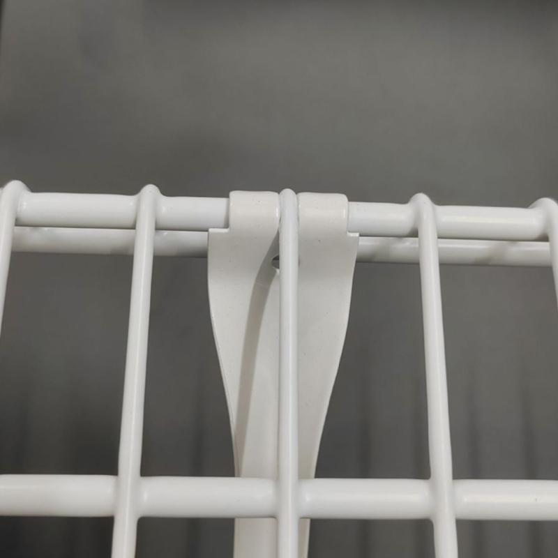 4lots Epoxy Coated Shelf Support Brackets Reinforced Stainless Steel Brackets for Wire Shelving Secure Mounting
