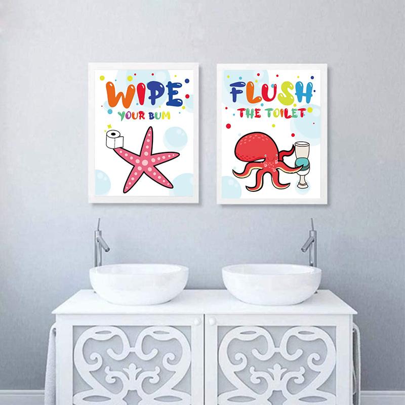 Картина на холсте с изображением морской жизни — фото 5