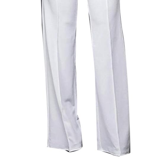 Trousers Loose Slim-fit Solid Color Women Wide Leg Pants for Casual