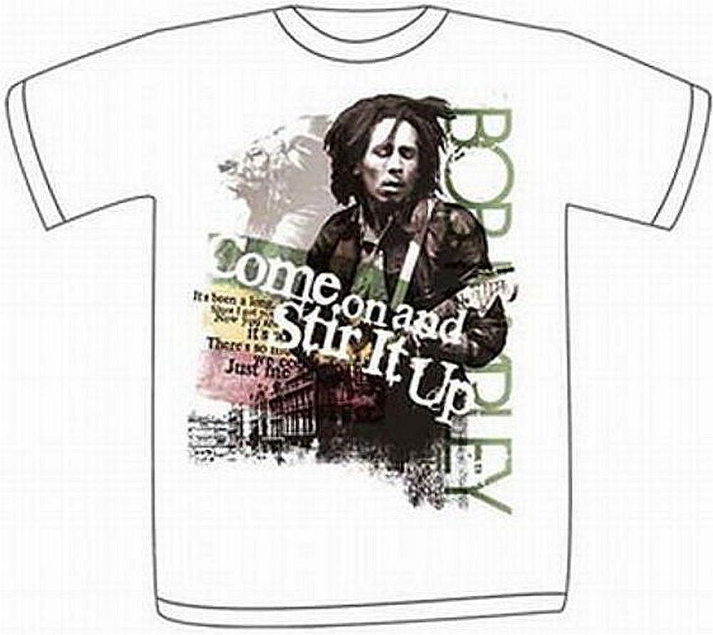 Bob Marley Stir It Up T-Shirt M
