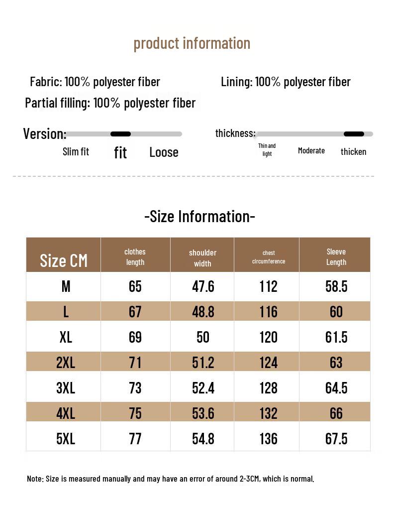 ROMON Men's 2025 Winter Corduroy Lamb Wool Lined Jacket