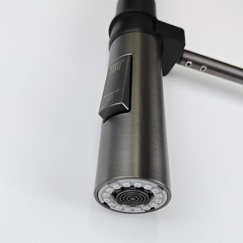 MDNG Silicone Tube Pull-Out Kitchen Faucet