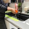 Clear PET Suction Cup Splash Guard for Kitchen Sink Countertop