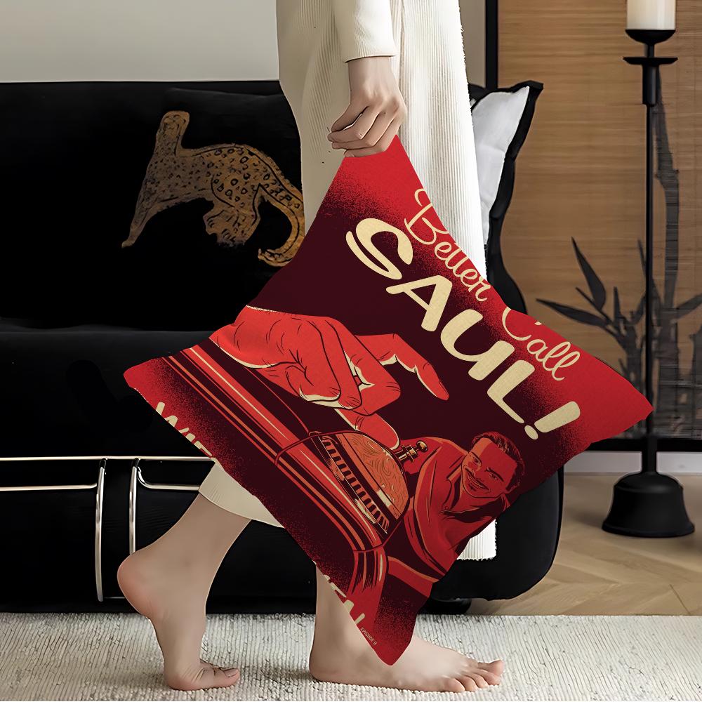 Better Call Saul Personalized Picture Text Home Decorative Pillows Household Gifts 45x45cm