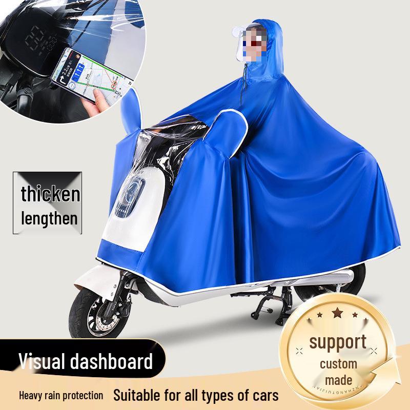 Thickened Waterproof Poncho for Electric Cars & Motorcycles