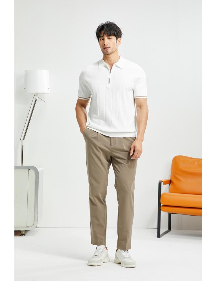 Men's Summer 2023 Breathable Anti-Wrinkle Short-Sleeve Polo Shirt