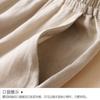 Cotton and linen wide-leg pants women's 2025 summer new women's pants thin large size loose nine-point casual pants high waist straight pants