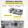 1100W Mini-Drehmaschine Mini-Metall-Drehmaschine 38mm Spindel 3-Backenfutter 220x600mm