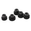 5 Pcs RC Pinion Gear Set 48DP 0.53M 3.175mm 23T 24T 25T 26T 27T Chromium Molybdenum Alloy Steel Motor Gear Set for 1 10