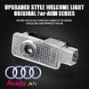 For Audi C6 For Audi A4 A3 8V 8P 8L A6 C5 C6 C7 A5 A7 Q3 Q5 Q7 S3 S4 S6 RS Sline Quattro Car HD Projector Lamp LED Auto Door Welcome Light