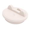 Water Cup Lid Cat Ear Shape Phone Holder Silicone Spill Proof Cover for 40oz Tumbler Cup Skin Color
