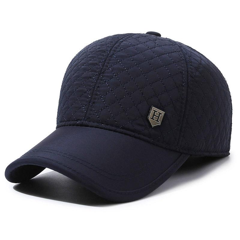 NORTHWOOD 2 Styles Winter Baseball Caps for Men Warm Ear Protection Baseball Hats Winter Plus Velvet Thick Trucker Hats