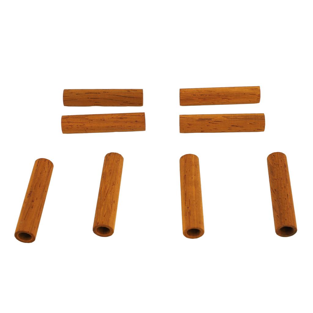 8Pcs Truss Rod Tube Rosewood Practical Guitar Truss Rod Tube Replacement for Maintenance DIY