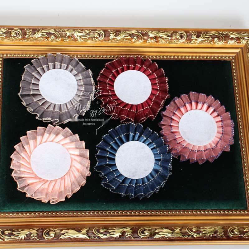 10 Yards 2.5/4cm Snow Yarn Ribbon with Jump Stitches for DIY Lolita Bow Hair Accessories