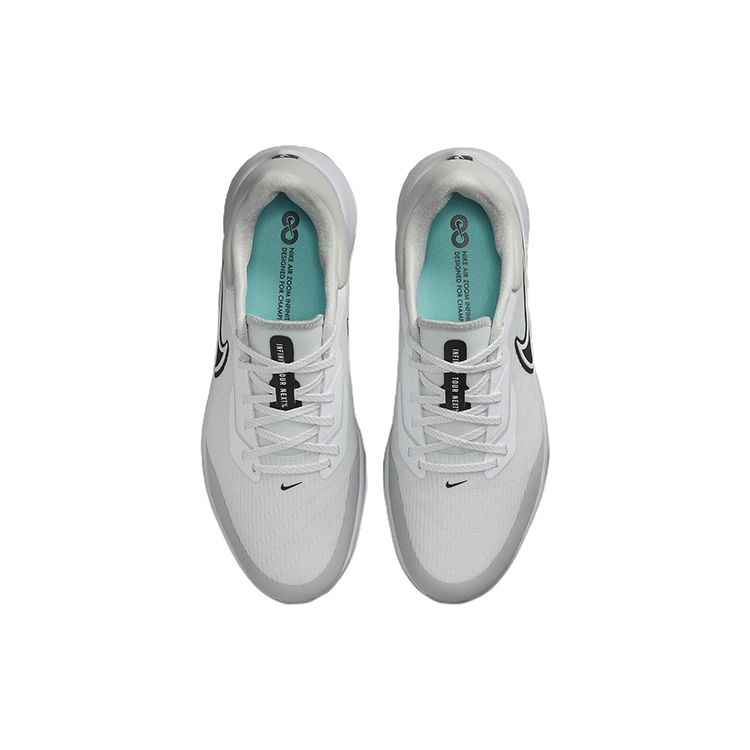 Nike Air Zoom Infinity Tour NEXT% White Grey Fog Unisex Sneakers Dynamic-Turquoise Black DC5221-105