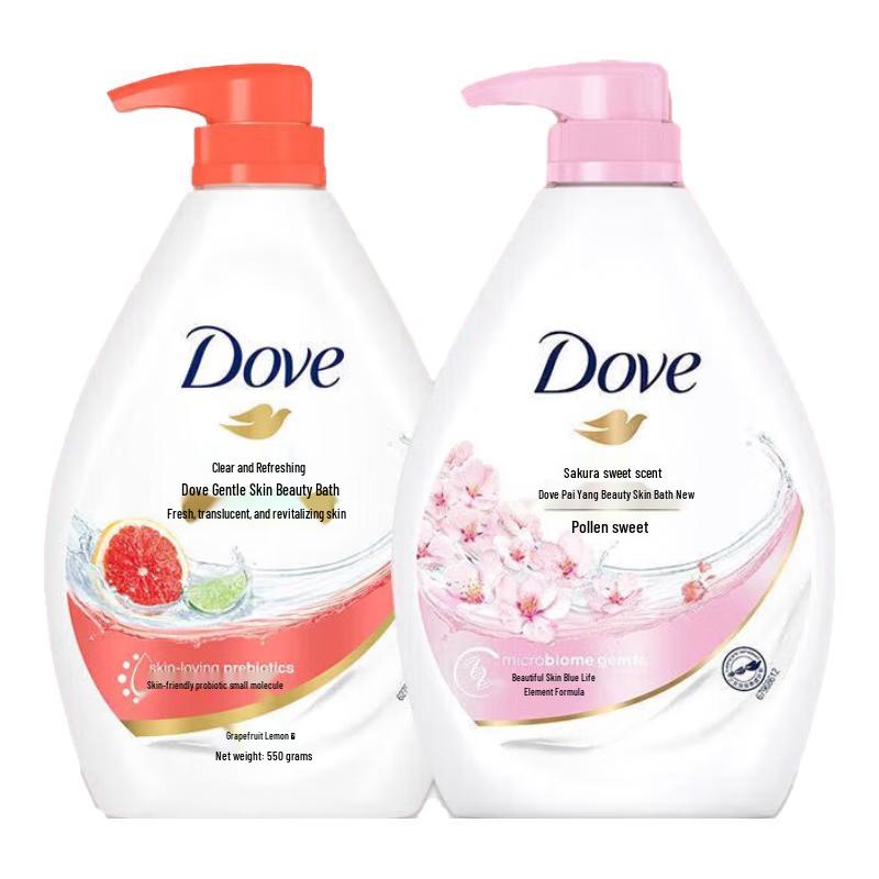 

Dove Refreshing & Cherry Blossom Shower Gel Set