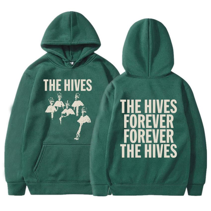 

The Hives Forever Album 2025 Hoodies Autumn Warm Men Women Sweatshirt Long Sleeve Casual Hooded Pullovers Unisex Streetwear M