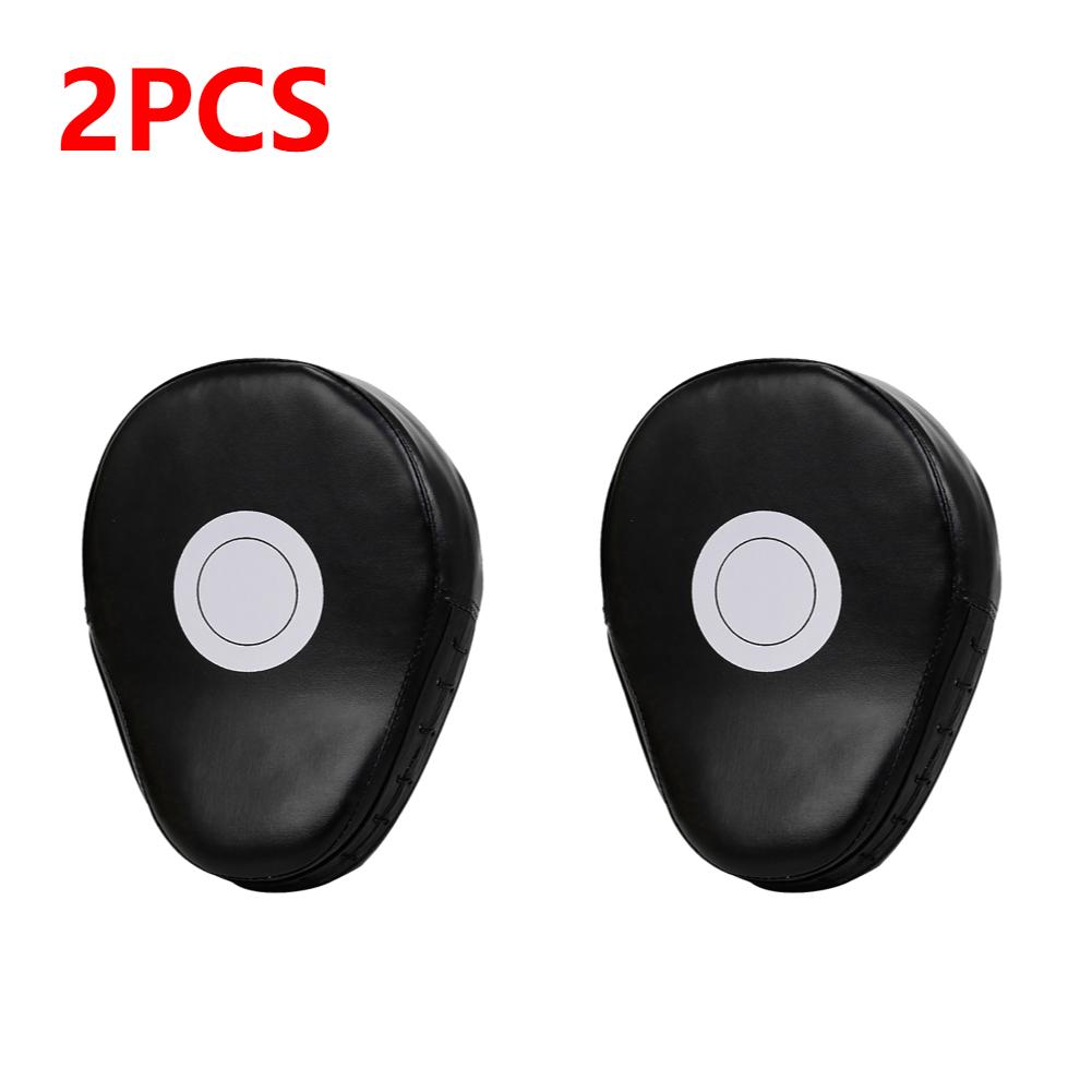 Curved Boxing Pad Muay Thai Hand Target PU Leather Sanda Kickboxing Training Thickened Earthquake-resistant Focus Punching Mitts